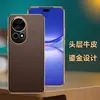 Funda Protectora de Cuero Genuino de Alta Gama con Cobertura Total Resistente a Caídas para Huawei Nova12Pro 12ultra Funda Protectora de Piel de Vaca de Primera Capa