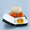Caja de Empaque para Hamburguesa sin Descuento Caja Personalizada para Llevar Comida Rápida Caja Cuadrada Engrosada para Hamburguesa con Logotipo Publicitario Imprimible