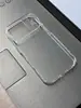 Adequado para Amazon Iphone17E Case Transparente de TPU com Furo Grande para Celular Apple Simples Cobertura Total Ultra Fino Alta Transparência Case Macio