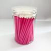 Fábrica desechable labio cepillo palo principiante lápiz labial brillo palo 100 mini línea de labios cepillo de maquillaje portátil