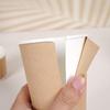 Copo de Papel Descartável, Copo Oco de Papel Kraft para Chá de Leite, Copo de Café Espesso, Isolante de Calor, Anti-Escaldante, Camada Dupla, Material Ecológico