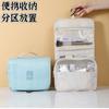Bolsa de Tocador con Gancho Estilo Coreano, Bolsa de Maquillaje Portátil de Gran Capacidad, Bolsa de Almacenamiento Colgante Impermeable para Viaje al por Mayor