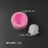 Versión Q arcilla ultraligera molde de cerámica suave muñeca bjd molde facial de silicona fondant resina epoxi molde facial