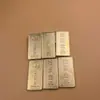 Lingotes de Oro de Inversión Simulados, Lingotes de Riqueza de Oro Metálico, Ladrillos de Oro de Inversión, Piezas de Oro Decorativas, Oro de Muestra de Tienda de Oro, Oro de Regalo de Boda
