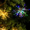 Luzes de Fogos de Artifício LED Luzes de Corda à Prova d'Água para Exterior Festival da Primavera Luzes Penduradas em Árvores de Rua Luzes de Paisagem Luzes Decorativas Luzes de Atmosfera