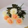 Peônia artificial de outono fornecimento direto da fábrica flor de decoração arranjo de flores decoração decoração de casamento adereços para fotografia sala de estar exterior atacado