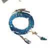 Xizang Tara Verde Tara Blanca 10 Piezas Cuentas de Oración Budistas Joyería Estilo Xizang Cuentas Colgante de Collar Multi-Tesoro Joyería de Diseño Retro