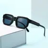 Gafas de Sol Cuadradas Pequeñas de Moda Transfronterizas, Gafas de Sol Antivaho Simples Personalizadas para Mujer, Gafas de Sol de Verano Ins