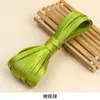 Borde de qipao borde enrollado 0.85cm borde prensado incrustación para ropa accesorios de ropa cinta de tela de satén sin planchar