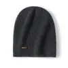 Gorro de Cachemira Pesado Consinee 100% Cachemira Pura Gorro de Punto Doble Capa Grueso Sin Costuras Unisex Gorro para Pareja