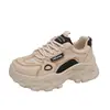 Zapatos Ins Versión Coreana de los Nuevos Dad Shoes para Mujer 2026 Otoño Estudiante Correr Deportes Suela Gruesa Aumentadores de Altura Casuales Ak612