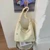 Bolso de Gran Capacidad Estilo Relajado para Mujer 2026 Primavera Nuevo Bolso Cruzado Casual Bolso de Hombro para Viajes Diarios Bolso de Tela Ligero