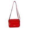 2025 Nueva Bolsa de Mujer Hilo de Bordado Casual Tela Oxford Bolsa de Mujer Bolsa de Hombro Bolsa para Madre de Mediana Edad Bolsa Cruzada Suegra
