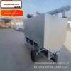 Distribuidor elétrico de três rodas, caminhão de alimentação automática, máquina de alimentação automática para fazendas