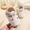 Sandálias de bebê solas de borracha antiderrapantes sapatos para bebês 0-12 meses sapatos de bebê sapatos de bebê de verão