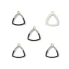Pingente de Diamante com Gotejamento de Óleo em Moldura Geométrica Acessórios de Joias DIY com Cola Pingente de Chaveiro Brincos Colar W569