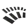 Bisagra Pequeña de Acero Inoxidable Chapado en Negro Transfronteriza para Puerta de Gabinete Apertura Plana Micro Mini Bisagra 1 Pulgada 2 Pulgadas 4 Pulgadas Bisagra de Apertura Plana