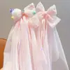 Pinzas de Malla para el Cabello de Niña, Velos con Moño de Princesa de Hadas, Accesorios para el Cabello para Sesión de Fotos de Cumpleaños para Niñas, Accesorios para el Cabello No Dañinos