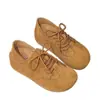Sapatos Birkenstock Retrô para Mulheres 2025 Outono Novos Versáteis Casuais Sapatos com Solado Plano para Treinamento Moral Sapatos com Solado Macio Sapatos Preguiçosos de Feijão