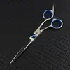 Tijeras para el cabello Nipsen de 6.0 pulgadas Tijeras de gama media Tijeras de corte plano Tijeras dentales de corte plano Corte recto Corte fino Corte de división para el hogar