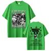 Camiseta Rapper Chris Brown Breezy Bowl Xx Tour 2025, Moda Hip-Hop Masculina e Feminina