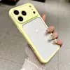 Transformación instantánea en una funda transparente de gasa suave de 17 pulgadas, adecuada para Apple 17 Pro Max con ranuras para relleno de resina, acrílico para 15 pulgadas y para 11/12 pulgadas.
