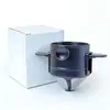 Embudo de Café Angelito Dispositivo Acompañante para Café Preparado a Mano Filtro de Oreja Colgante Tipo Goteo Plegable Portátil con Portavasos Filtro