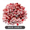1cm diy vidro colorido translúcido lâmpada Tiffany mosaico de mica vitral opaco porta-velas de mesa lâmpada de mesa feita à mão
