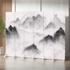 Mampara de mampara para la entrada de la sala de estar, frente a la puerta, porche chino, dormitorio, pared plegable, protección móvil, pantalla de pintura de paisaje
