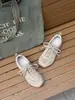 Zapatos de Entrenamiento Alemanes Retro de Suela Blanda para Mujer 2026 Verano Malla Cuero Genuino Nuevos Transpirables Casuales Deportivos para Mujer con Aumento Oculto de Altura