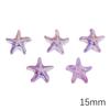 Cuentas de Estrella de Mar Ab con Galvanizado de Vidrio Hechas a Mano para Pulsera DIY Materiales para Joyería Bolsa para Pulseras Cuentas Sueltas Accesorios