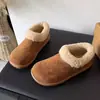 Zapatos de Algodón Estilo Papa Pequeña para Nieve con Puño de Terry de Caña Baja Modelo 2026 Nuevo en Invierno con Felpa Plus Suela Suave Extra Gruesa Zapatos de Algodón Birkenstock