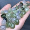 Jade Hetian Natural Candado Fu Colgante Hebilla Ping An Xinjiang Jade Viejo Cuentas Trébol de Cuatro Hojas Nudo Chino Cuentas Dispersas Accesorios DIY