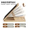 Tabla de Estiramiento de Madera Fitness Pedal Inclinado Ajustable Multi-Posición Estirador del Tendón de Aquiles Estiramiento de Pantorrilla Tendón de Aquiles Pedal Inclinado