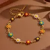 Nuevas Pulseras de Acero de Titanio Europeas y Americanas Más Vendidas para Mujeres Estilo Ins Moda Personalizada Joyería para Manos que No se Desvanece Joyería de Acero Inoxidable Venta al por Mayor