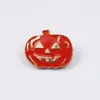 Broche de Calabaza Alienígena Estilo Oscuro de Halloween Insignia Divertida de Pequeño Diablo Dibujos Animados Decoración para Solapa de Abrigo Mochila