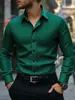 2026 Novo Cardigã Masculino de Manga Longa para Comércio Exterior Europeu e Americano Camisa Amazon Impressão Digital 3D Simples