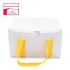 Bolsa de almoço térmica para atacado de fábrica, bolsa de piquenique de grande capacidade, cor sólida, bolsa de almoço portátil térmica com folha de alumínio para arroz