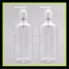Botella de bomba de presión coreana transparente de 500 ml botella de bomba de rosca botella de gel de ducha botella de champú botella de desinfectante de manos 500 ml