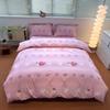Ropa de cama retro pastoral de algodón de cuatro piezas, funda de edredón gruesa de algodón cepillado de tres piezas, venta al por mayor de textiles para el hogar Nantong, transmisión en vivo