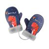 Luvas de Esqui Infantis de Inverno para Meninos e Meninas Estudantes Equitação Quente Impermeável Espessadas Coral Fleece Dedo DRST23