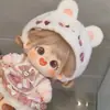 Muñeca de algodón con lunares color castaño Versión SP Muñeca de peluche de 20 cm se puede cambiar para niñas para enviar regalos a novias