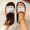 Pantuflas Antideslizantes Elegantes para Mujer 2025 Otoño e Invierno Nueva Moda Versátiles Planas de Suela Suave para Mujer