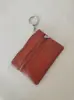 Nuevo y Popular Tarjetero de Cuero Suave para Hombres y Mujeres, Llavero Colgante de Moda, Mini Bolsa de Almacenamiento para Regalos, Billetera para Monedas