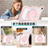 Adecuado para iPad Pro11 Funda Protectora Air45 Funda para Tableta 10.9 Funda Transparente Anticaída 10ª Generación Funda con Soporte Giratorio