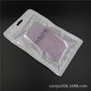 Bolsa de embalaje para funda de teléfono móvil directa de fábrica funda bolsa nacarada bolsa de plástico translúcida bolsa autosellable se puede imprimir