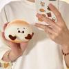 Lindo Peluche de Hamburguesa y Papas Fritas de Dibujos Animados, Muñeco de Comida Gourmet, Llavero Colgante, Muñeco para Máquina Vending al Mayoreo