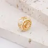 2025 Panjia Dora Nuevo Lujo Accesible Pulsera de Abalorios Recortados en Oro Plata Diamante Accesorios de Joyería DIY con Cuentas