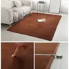 Tapete sala de estar minimalista moderno quarto tapete felpudo tapete influencer Nórdico tatami tapete fabricante fornecimento