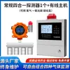 Detector de gas cuatro en uno, oxígeno fijo, gas inflamable, monóxido de carbono, sulfuro de hidrógeno, detector dos en uno, tres en uno